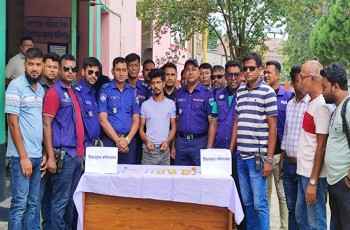 গাংনীতে মাটির নিচ থেকে চুরি হওয়া স্বর্ণালংকার উদ্ধার, গ্রেফতার-১